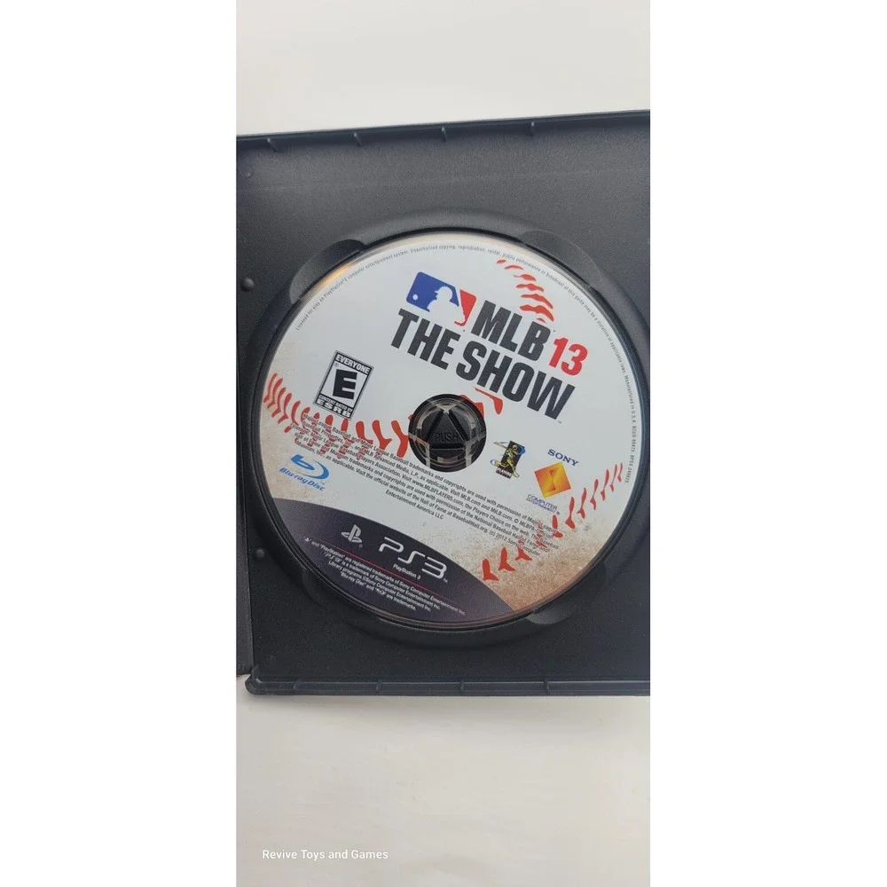 MLB 13 The Show (Sony PlayStation 3, PS3, 2012) Game Only‎ Tested and Working